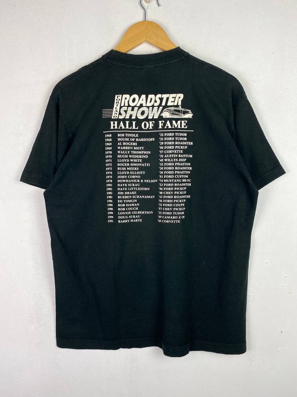 Vintage vintage 90s hot rod hall of fame tee nice design Size US L / EU 52-54 / 3 - 9 Thumbnail