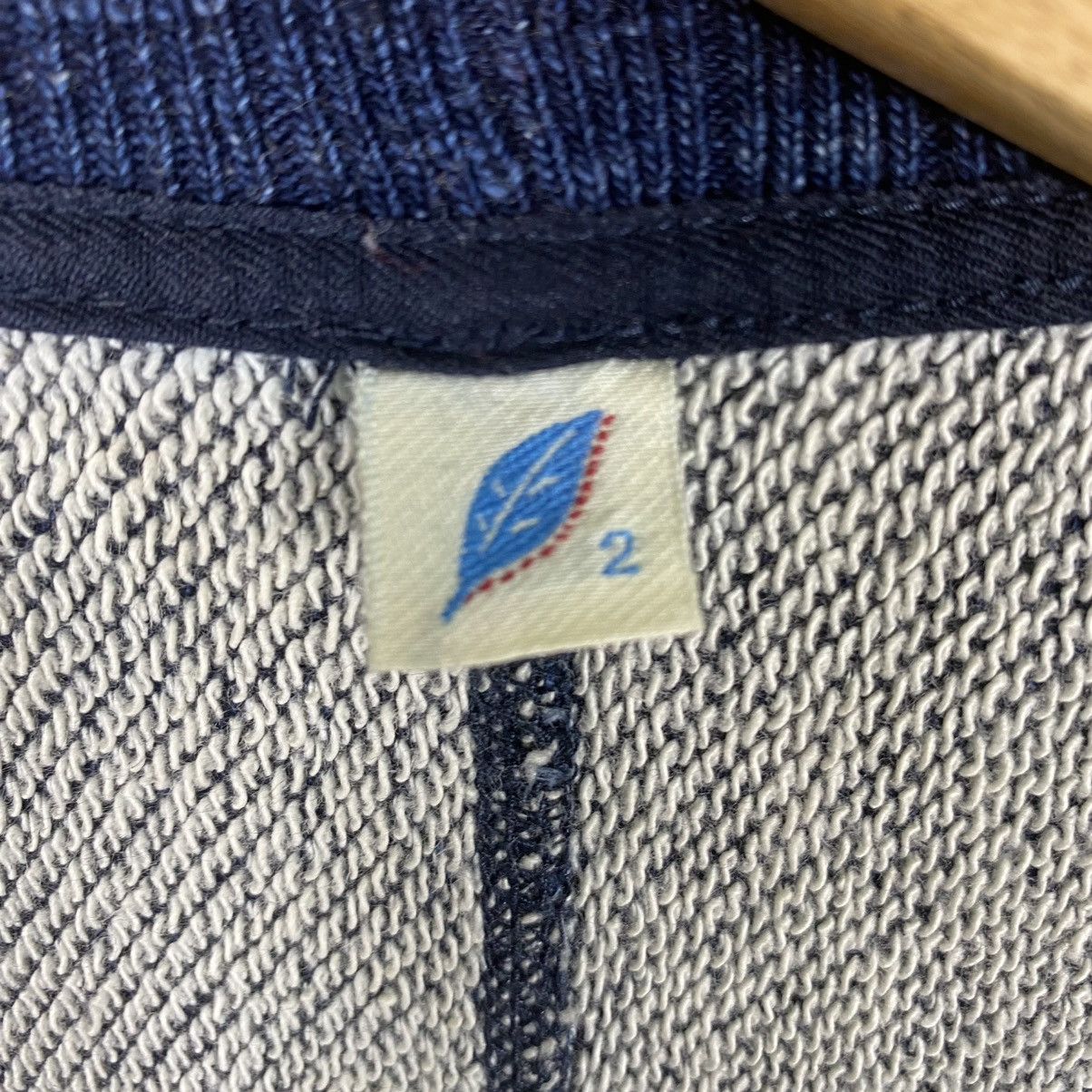 Blue Blue Japan × Japanese Brand × Pure Blue Japan Pure Blue Japan Indigo Dyed Tred Jacket Size 2 (M) Size US M / EU 48-50 / 2 - 10 Thumbnail