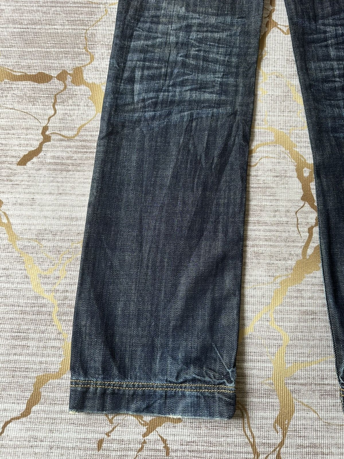 semanticdesign Semantics Design Multi Zipper Distressed Denim Size US 31 - 13 Thumbnail