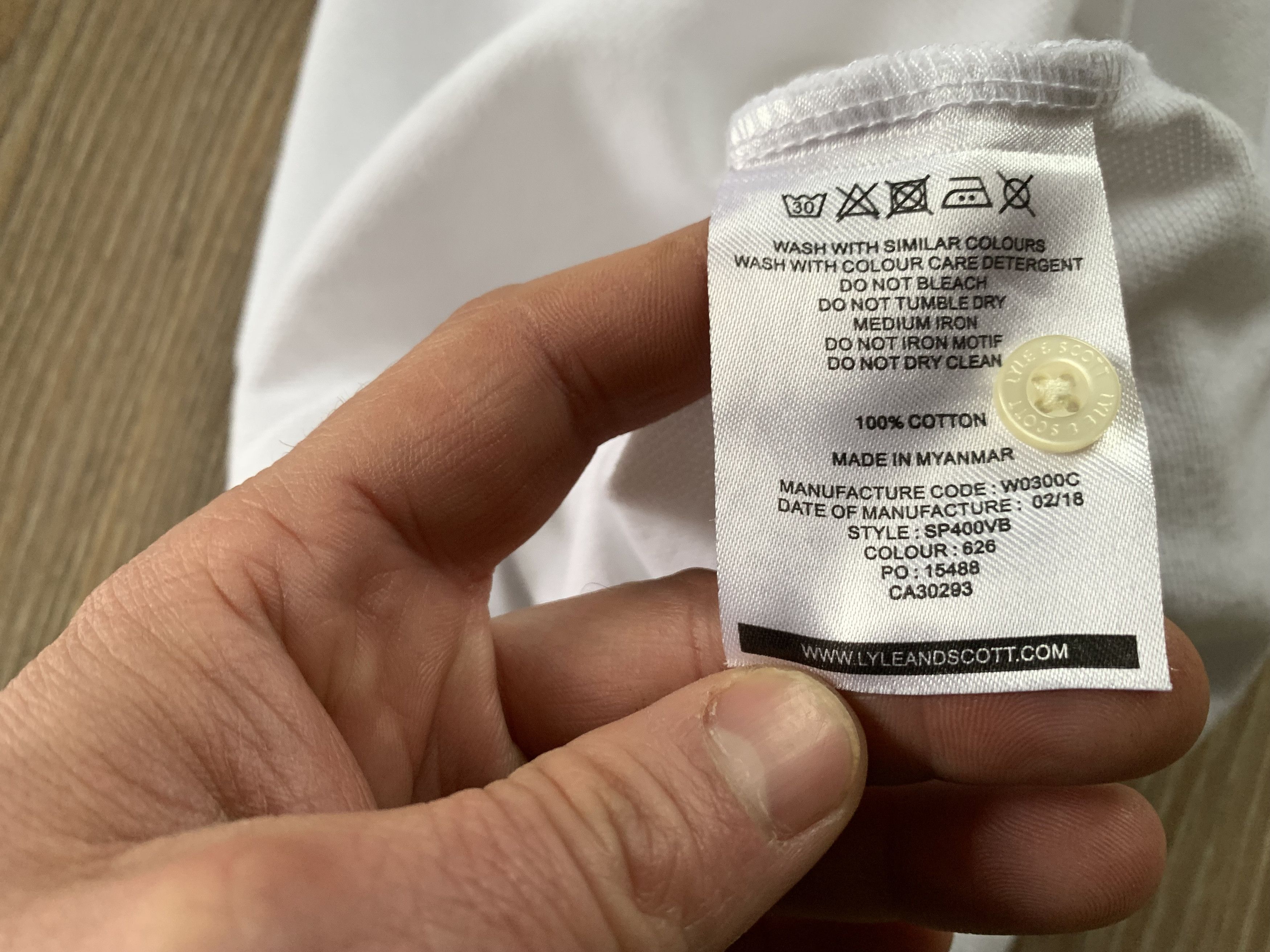 Lyle & Scott Lyle & Scott Polo T-Shirt Size US XL / EU 56 / 4 - 7 Thumbnail