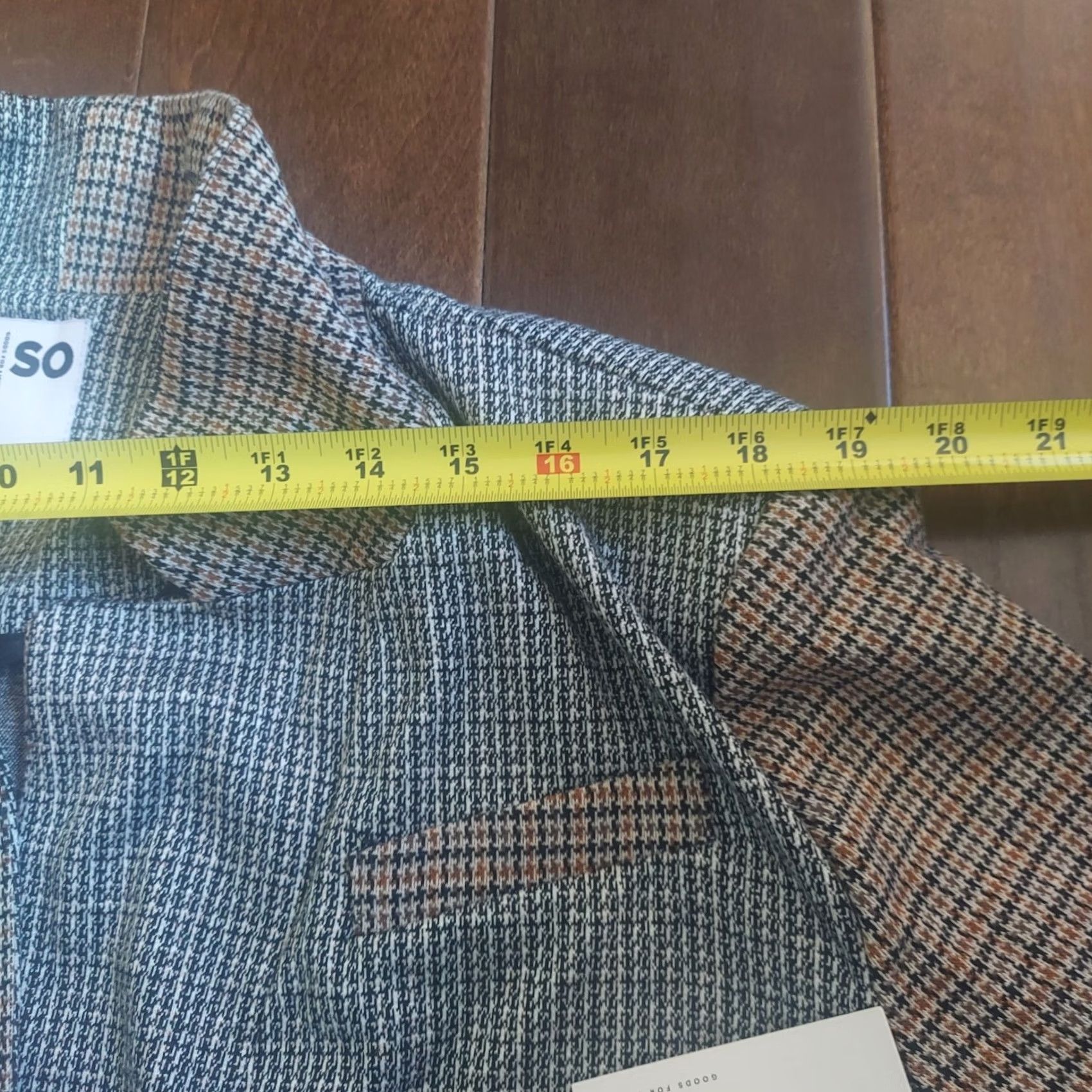 Vintage VINTAGE Sonoma Goods For Life Jacket Women XL Plaid Green Knit Blazer NWT Size XL / US 12-14 / IT 48-50 - 7 Thumbnail