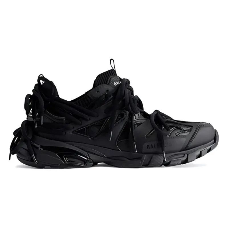 Balenciaga o1bcso1str0325 Track Corset Lace-Up Sneakers in Black Size US 7.5 / EU 40-41 - 1 Thumbnail
