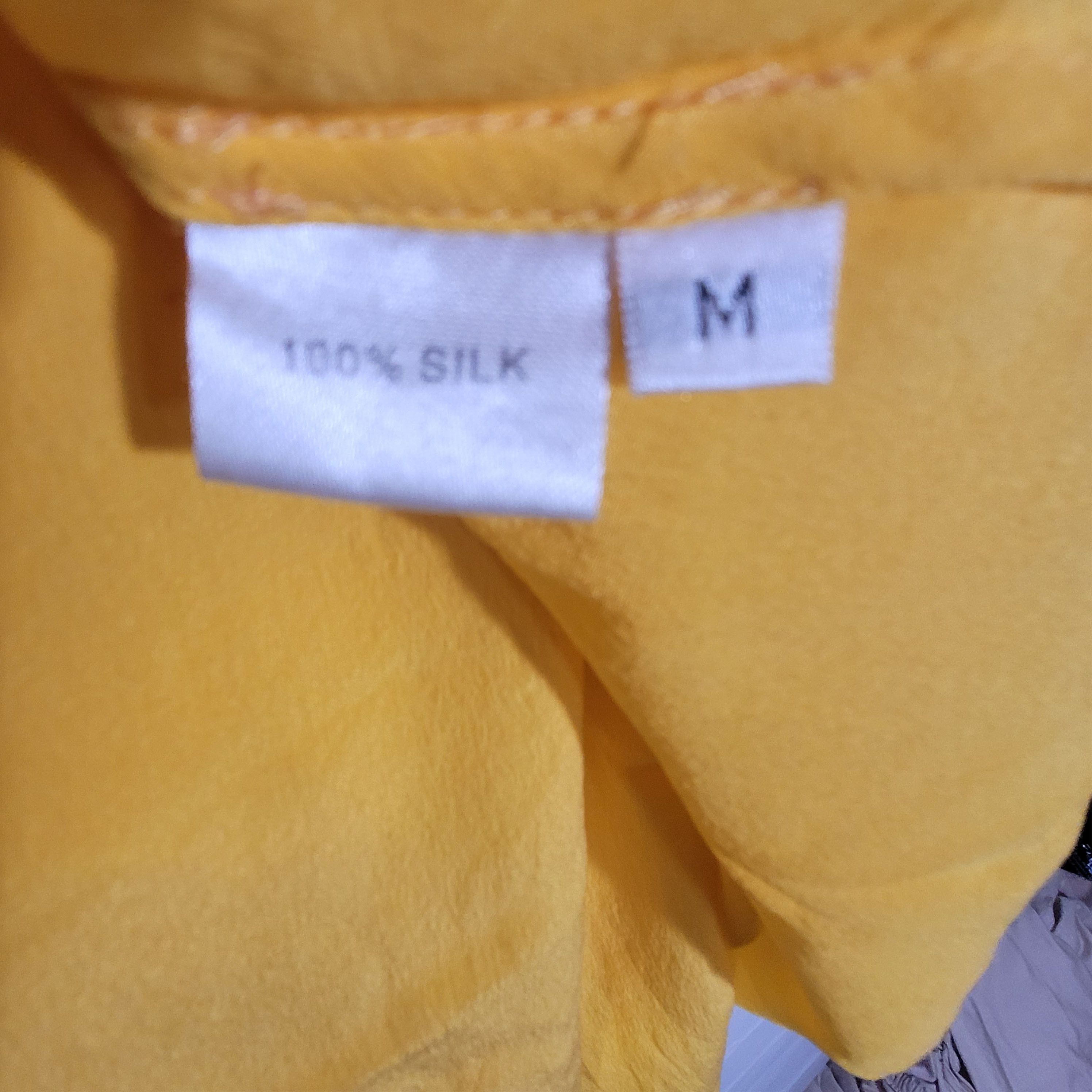 Other Women's 100% Silk Size S Sleeveless Tank Top SBE217 Size S / US 4 / IT 40 - 5 Thumbnail