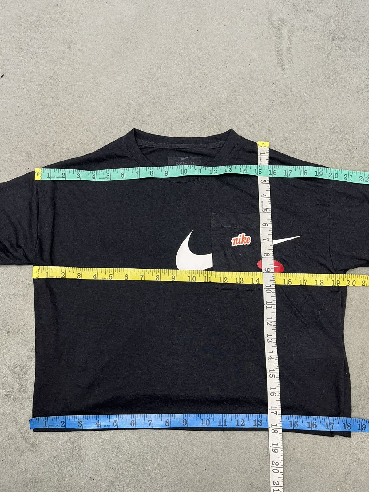 Japanese Brand × Nike STEALS🔥NIKE CROP TEES POCKET Size S / US 4 / IT 40 - 10 Thumbnail