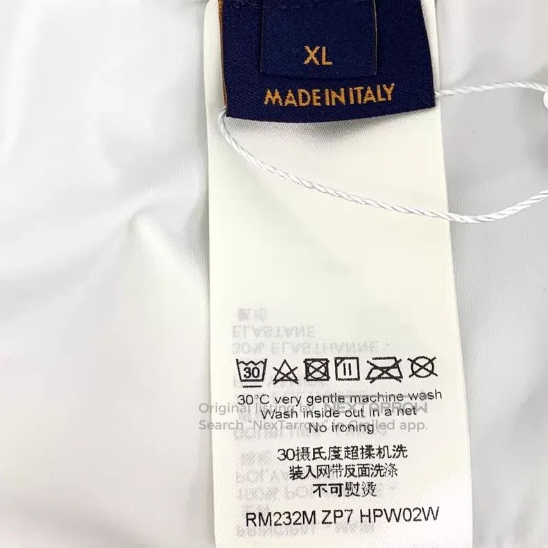 Louis Vuitton Louis Vuitton size xl 23 blue presbyopic water grass print Size US 30 / EU 46 - 6 Thumbnail