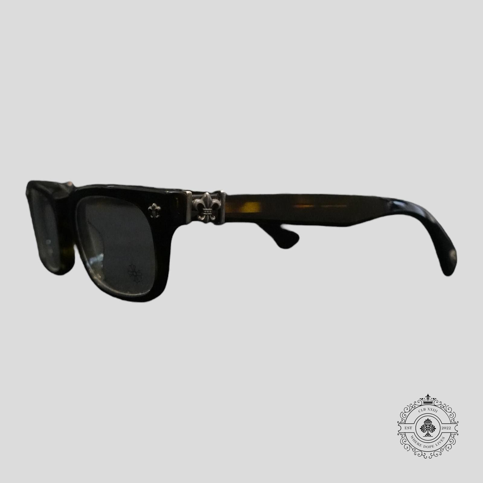 Chrome Hearts Chrome Hearts Gittin Any? Glasses in Tortoise Shell/Silver Size ONE SIZE - 1 Thumbnail