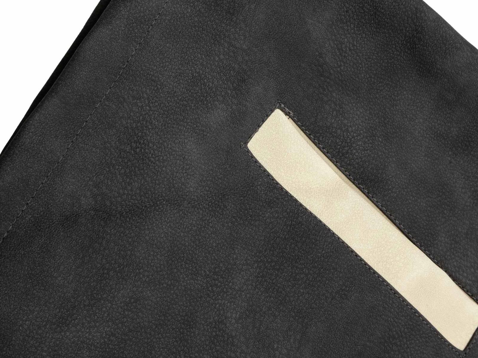 Japanese Brand Colorblock Faux Leather Jacket Size US M / EU 48-50 / 2 - 4 Thumbnail