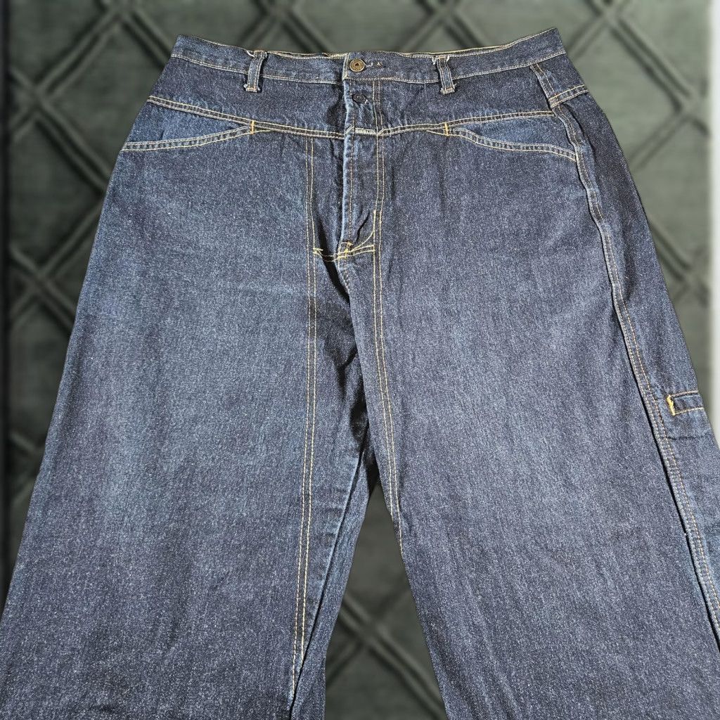 Marithe Francois Girbaud Jeans Mens 36x30 Blue Brand X Relaxed Straight Denim