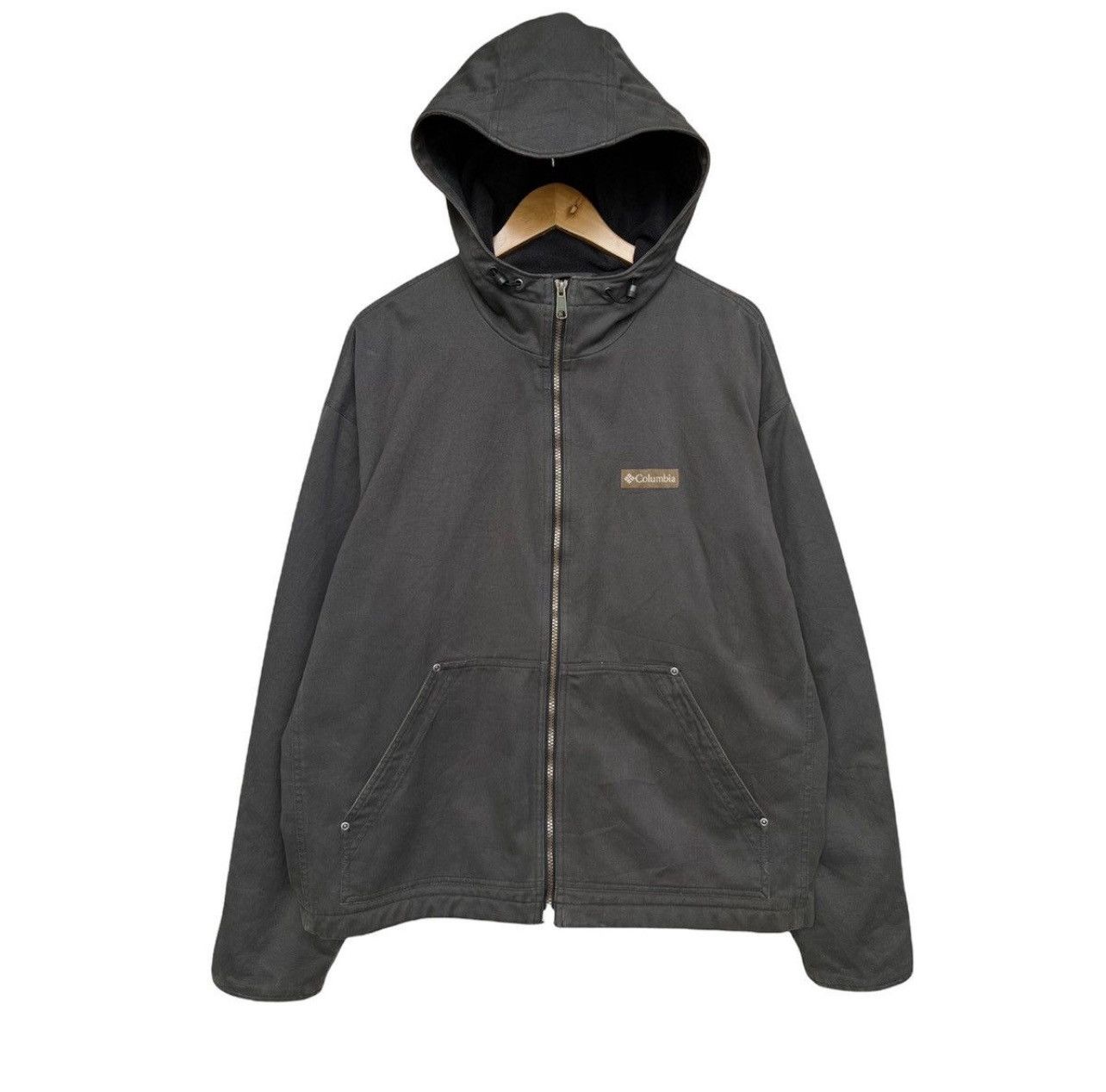 Columbia Columbia Workers Green Zipup Hoodie Casual Jacket Size US XL / EU 56 / 4 - 1 Thumbnail