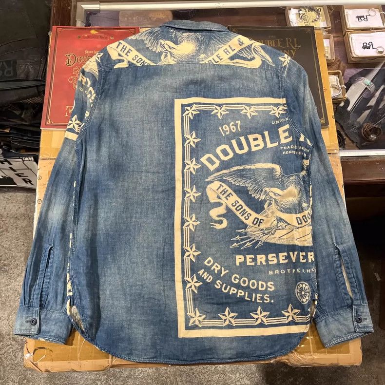 RRL Ralph Lauren RRL Ralph Lauren Limited edition rare shirt Size US M / EU 48-50 / 2 - 3 Thumbnail