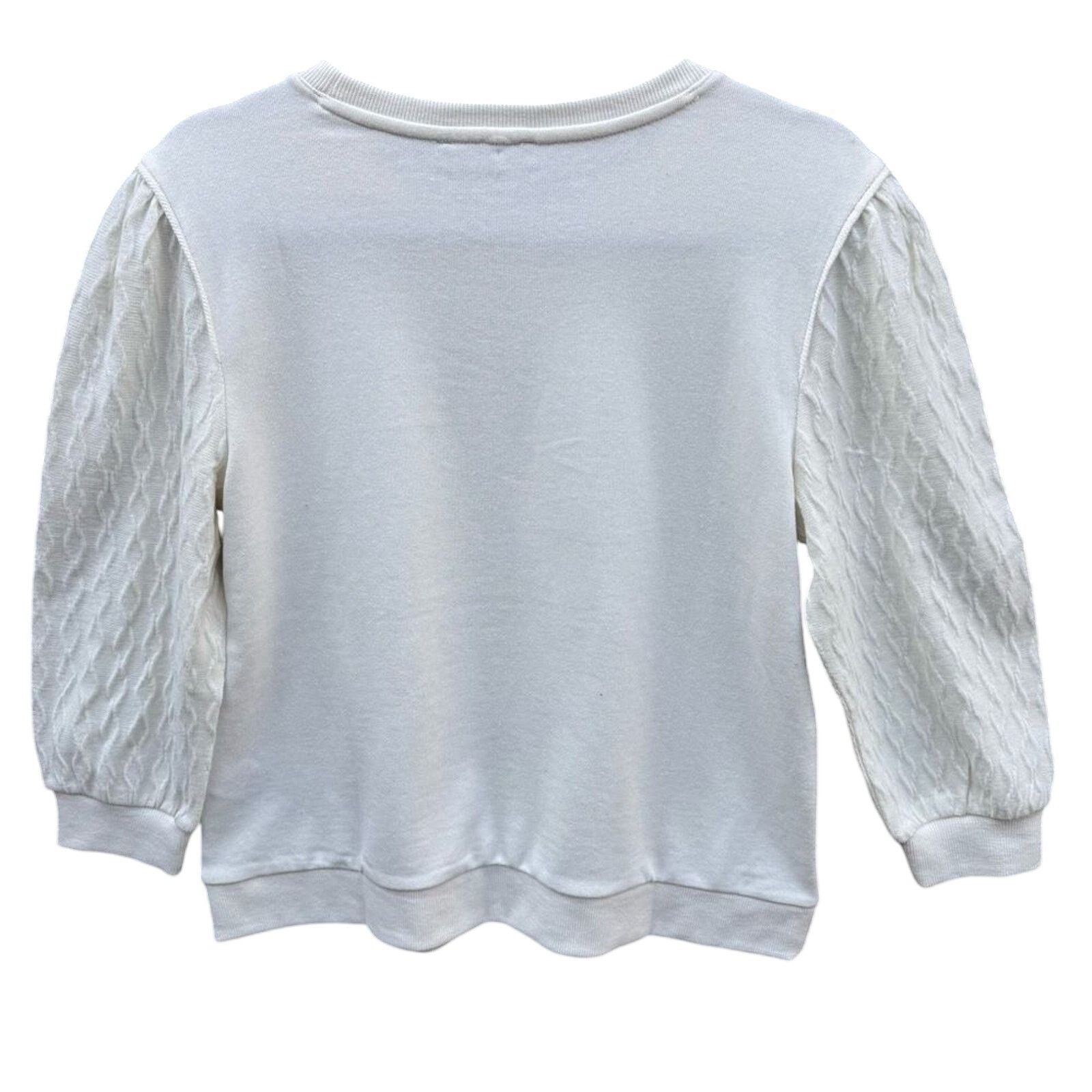 Nautica NWT New Nautica Jeans Womens Medium Crew Neck Sweatshirt Size M / US 6-8 / IT 42-44 - 2 Thumbnail