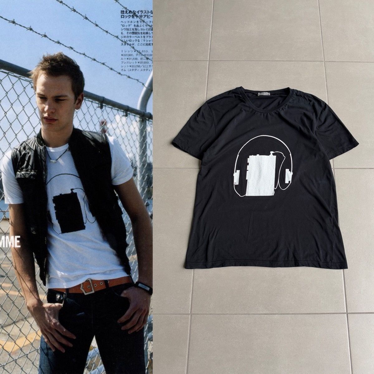 Dior Homme ‘06SS HEDI期 Tシャツ Dior × Hedi Slimane SS06 Dior Homme 