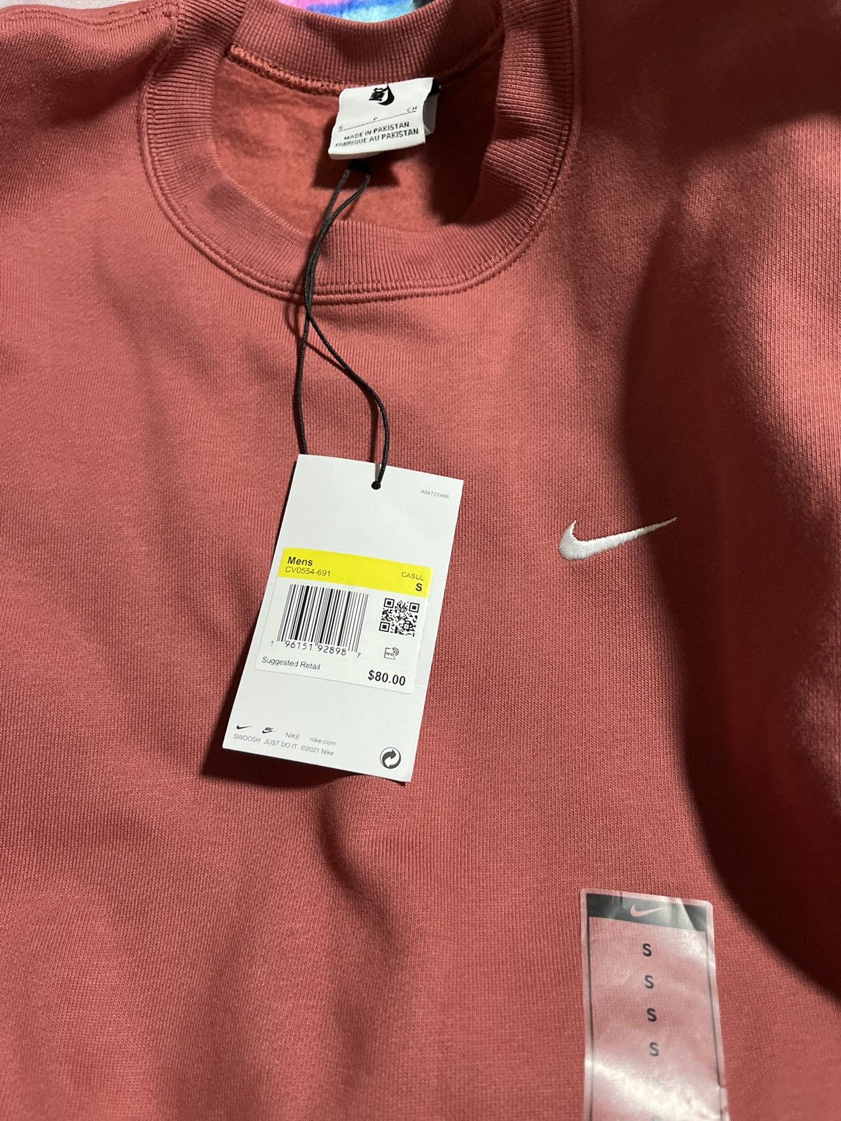 Nike Nike Mens sweatshirt Size US S / EU 44-46 / 1 - 3 Thumbnail