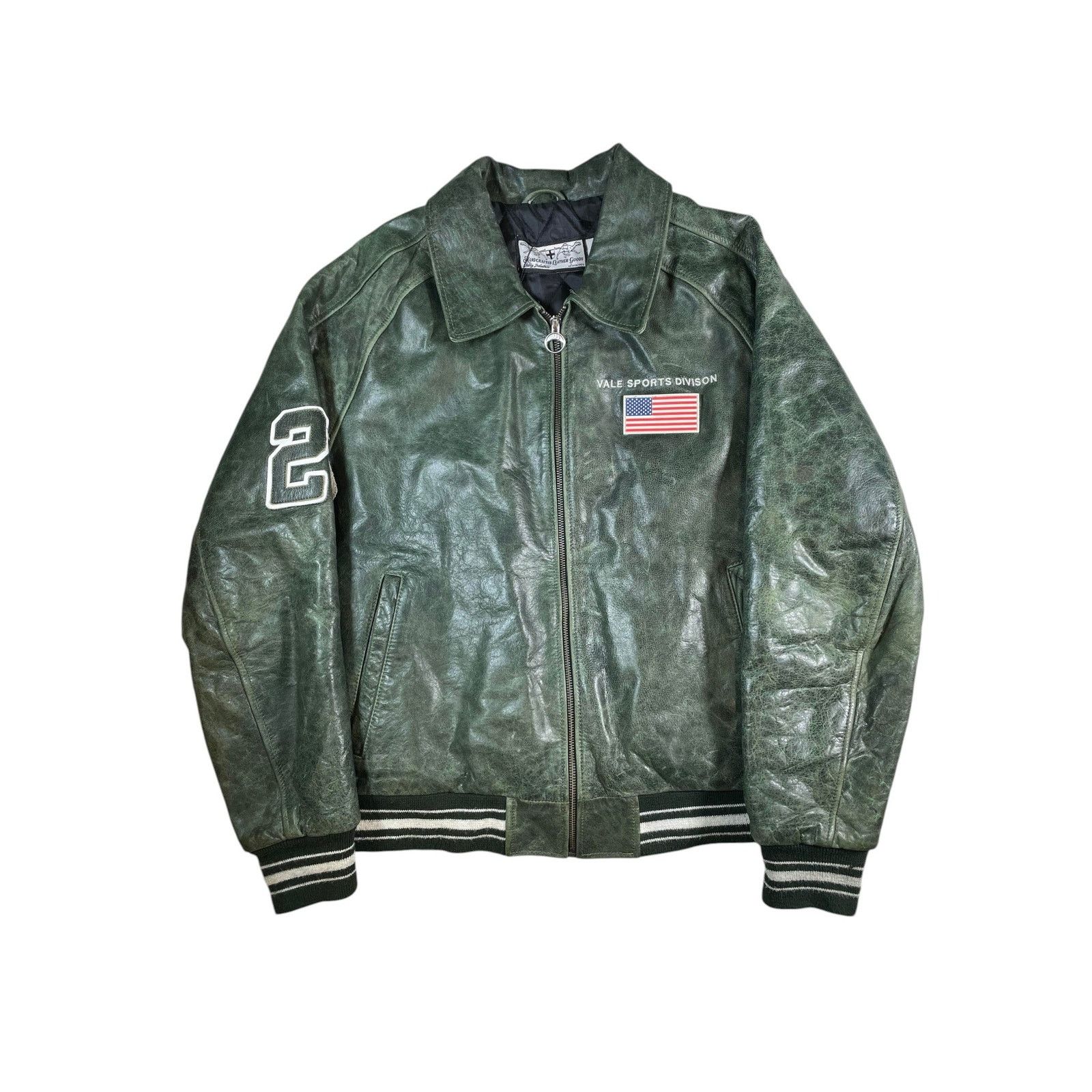 Vale Vale Forever Valley Green Varsity Jacket Size US L / EU 52-54 / 3 - 1 Thumbnail