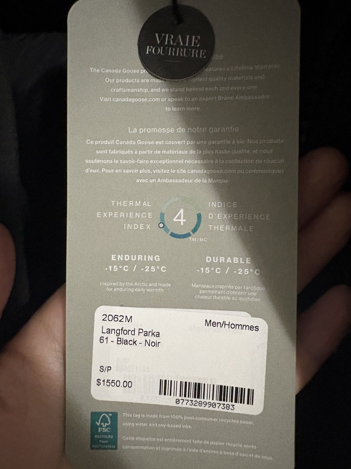 Canada Goose Canada Goose Langford Parka Size US S / EU 44-46 / 1 - 7 Thumbnail
