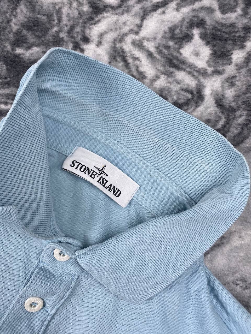 Stone Island Stone Island Polo Shirt Patch Program Men Size 2XL Blue Size US XXL / EU 58 / 5 - 10 Thumbnail
