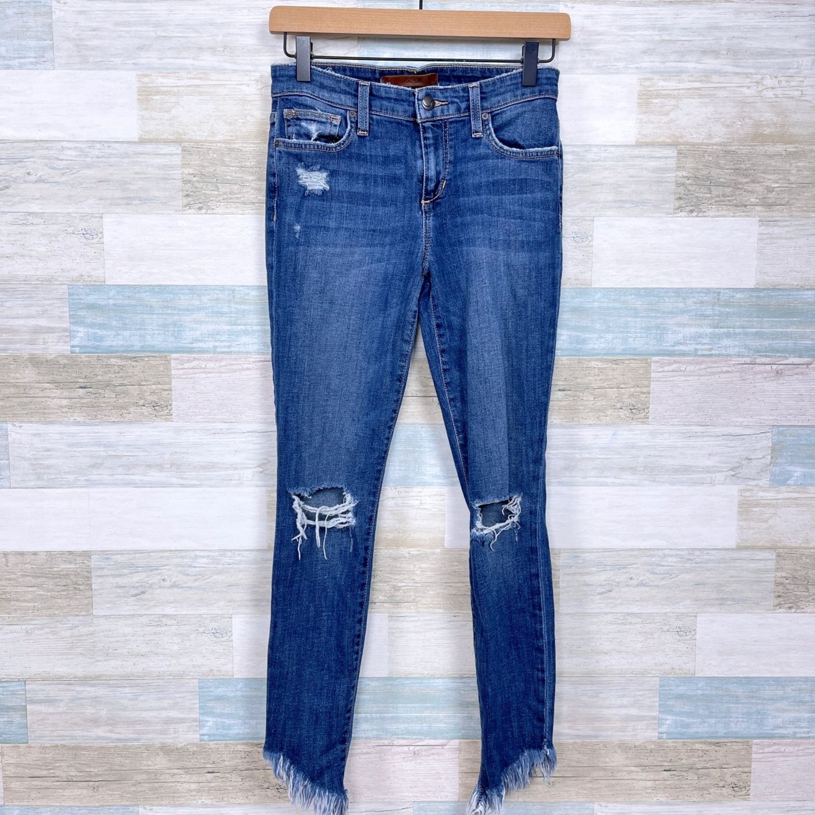 Other Joes Jeans The Icon Mid Rise Skinny Ankle Womens 25 Size 25" / US 0 / IT 36 - 1 Thumbnail