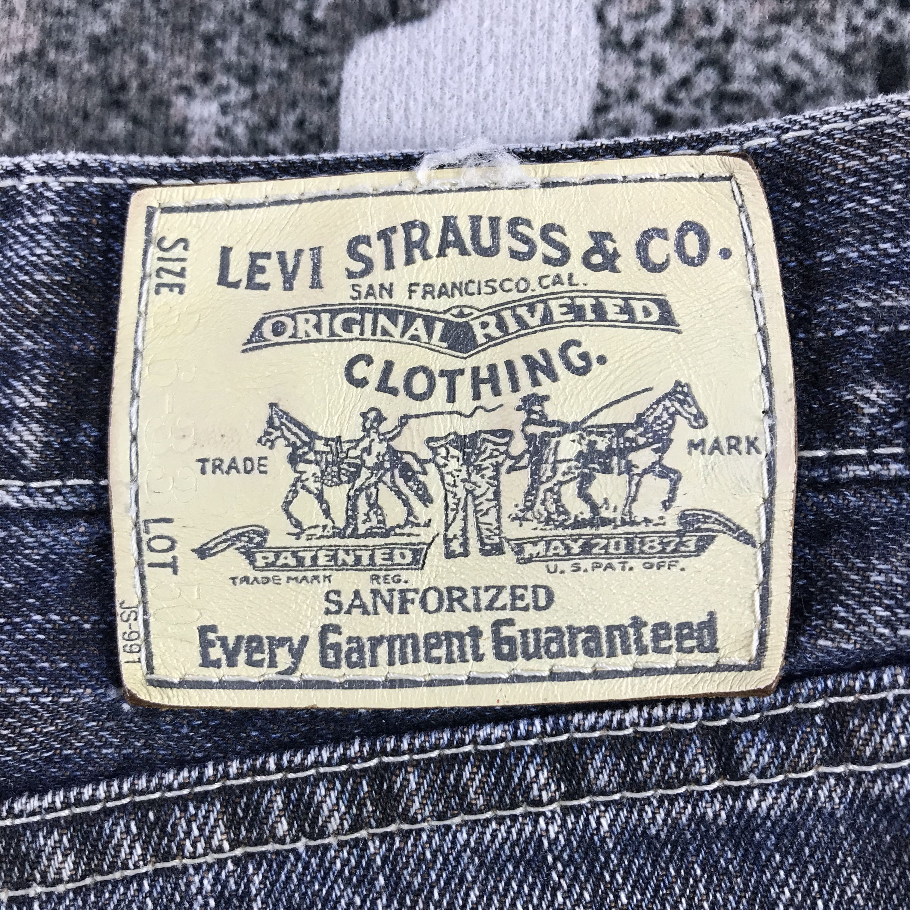 Levi's Vintage Levis 507 Jeans Faded Blue Denim KJ3363 Size US 36 / EU 52 - 5 Thumbnail