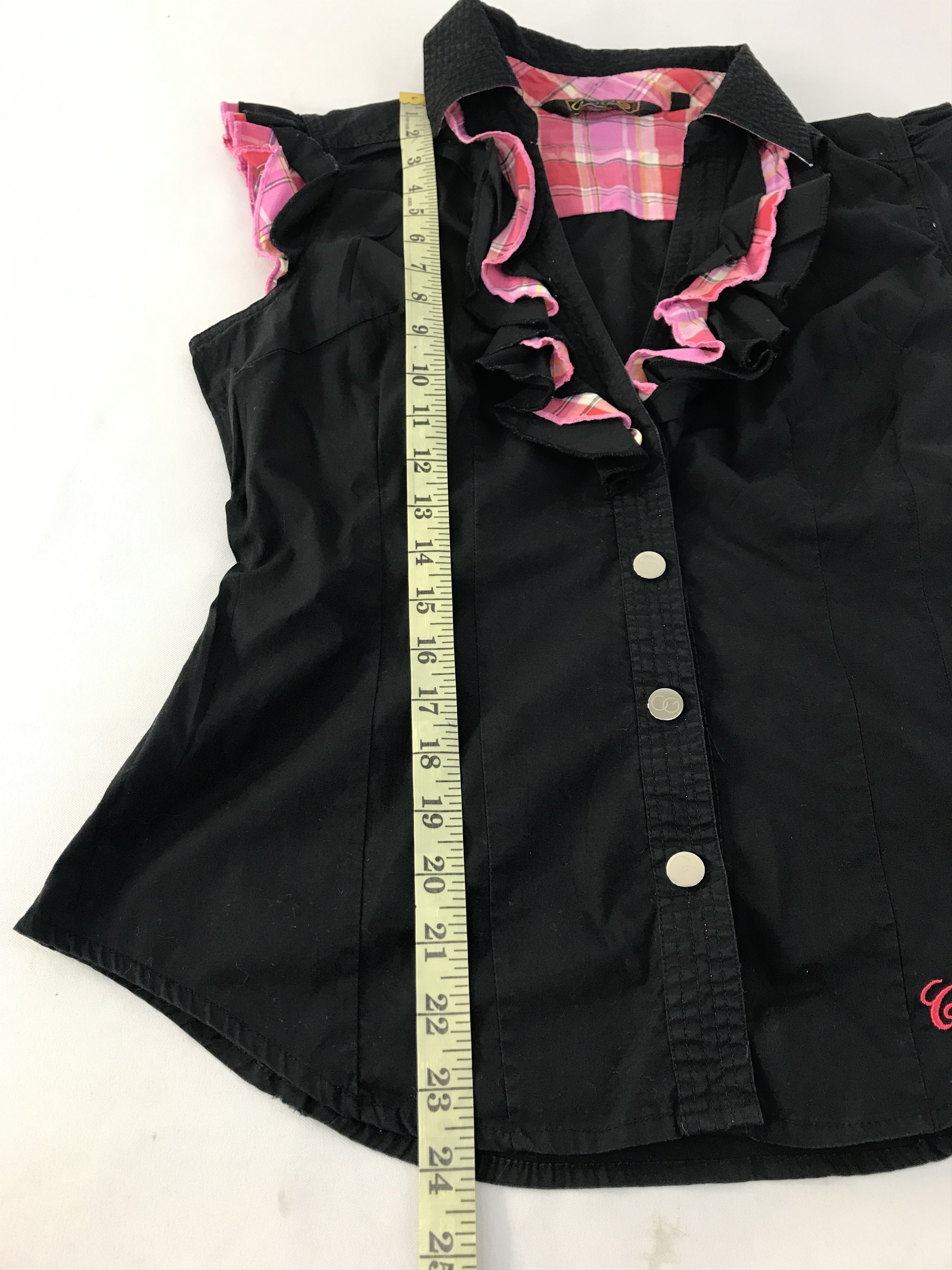 Coogi Coogi Sleeveless Plaid Checked Button Up Design Size S / US 4 / IT 40 - 13 Thumbnail