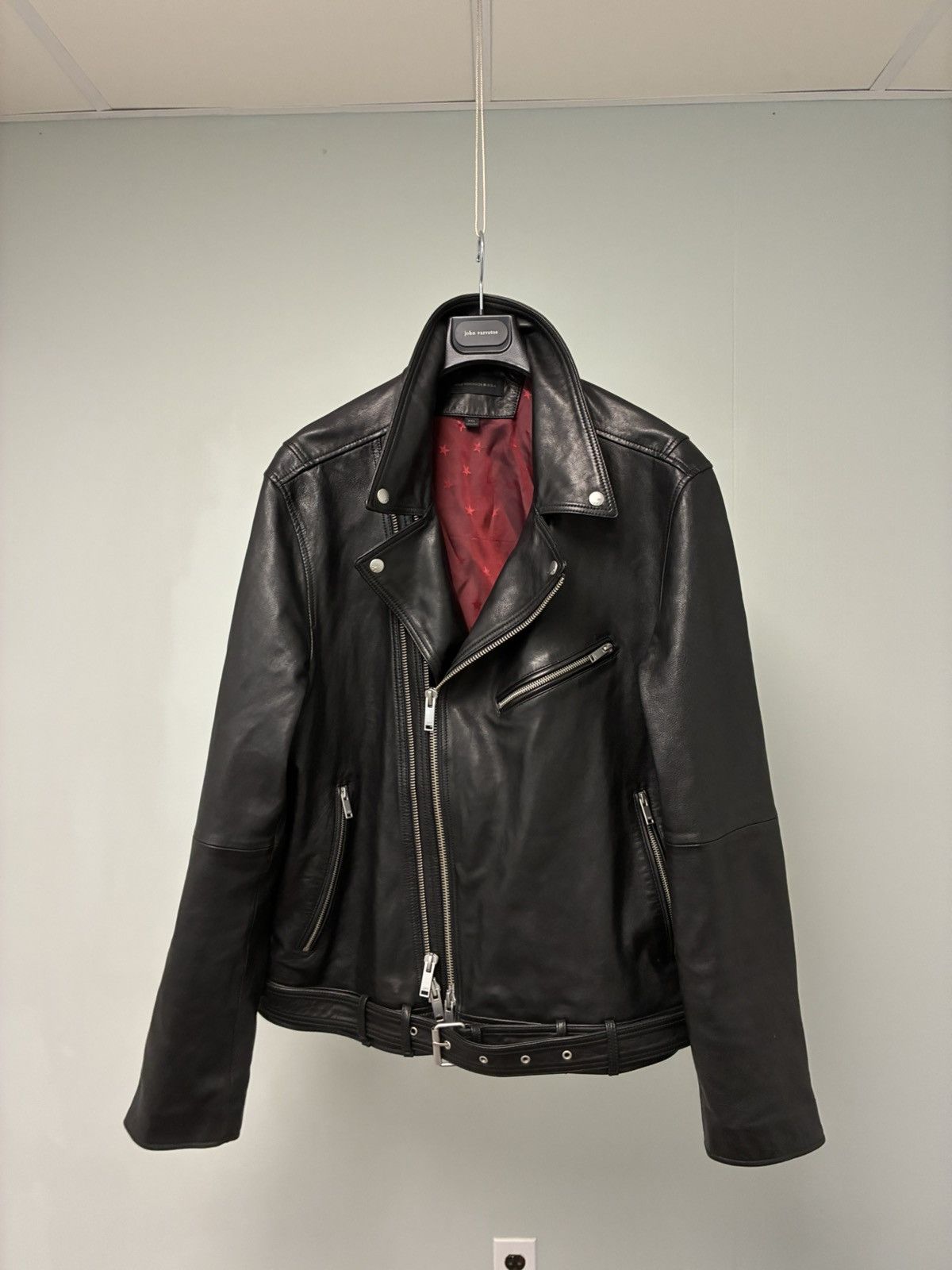 John Varvatos Bruce Biker Jacket XXL 2XL Size US XXL / EU 58 / 5 - 11 Thumbnail