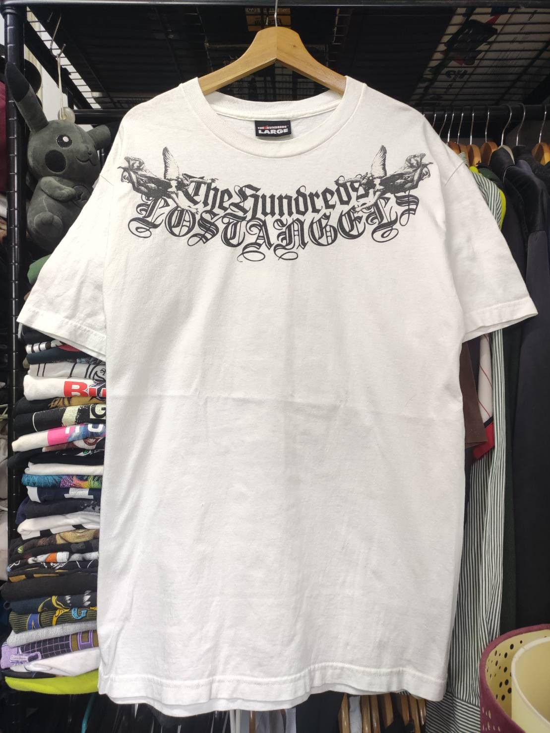 The Hundreds Vtg 00's The Hundreds " Lost Angels " Art T-Shirt Size US L / EU 52-54 / 3 - 3 Thumbnail