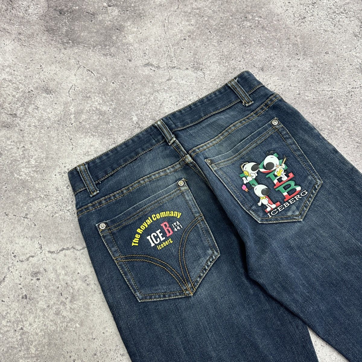 Iceberg Vintage 90s Iceberg Italy Royal Company straight jeans y2k Size US 30 / EU 46 - 9 Thumbnail