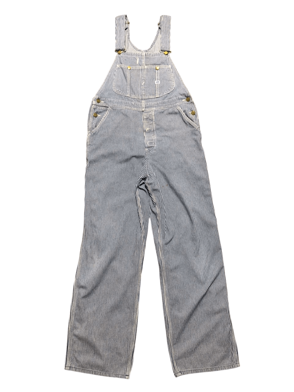 Lee Lee Hickory Jumpsuit Coveralls Workers Size US 32 / EU 48 - 1 Thumbnail