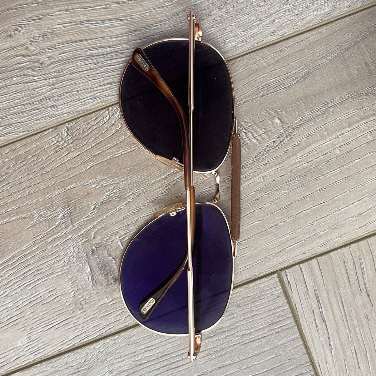 Tom Ford Tom Ford Aviator Sunglasses Rose Gold Size ONE SIZE - 9 Thumbnail