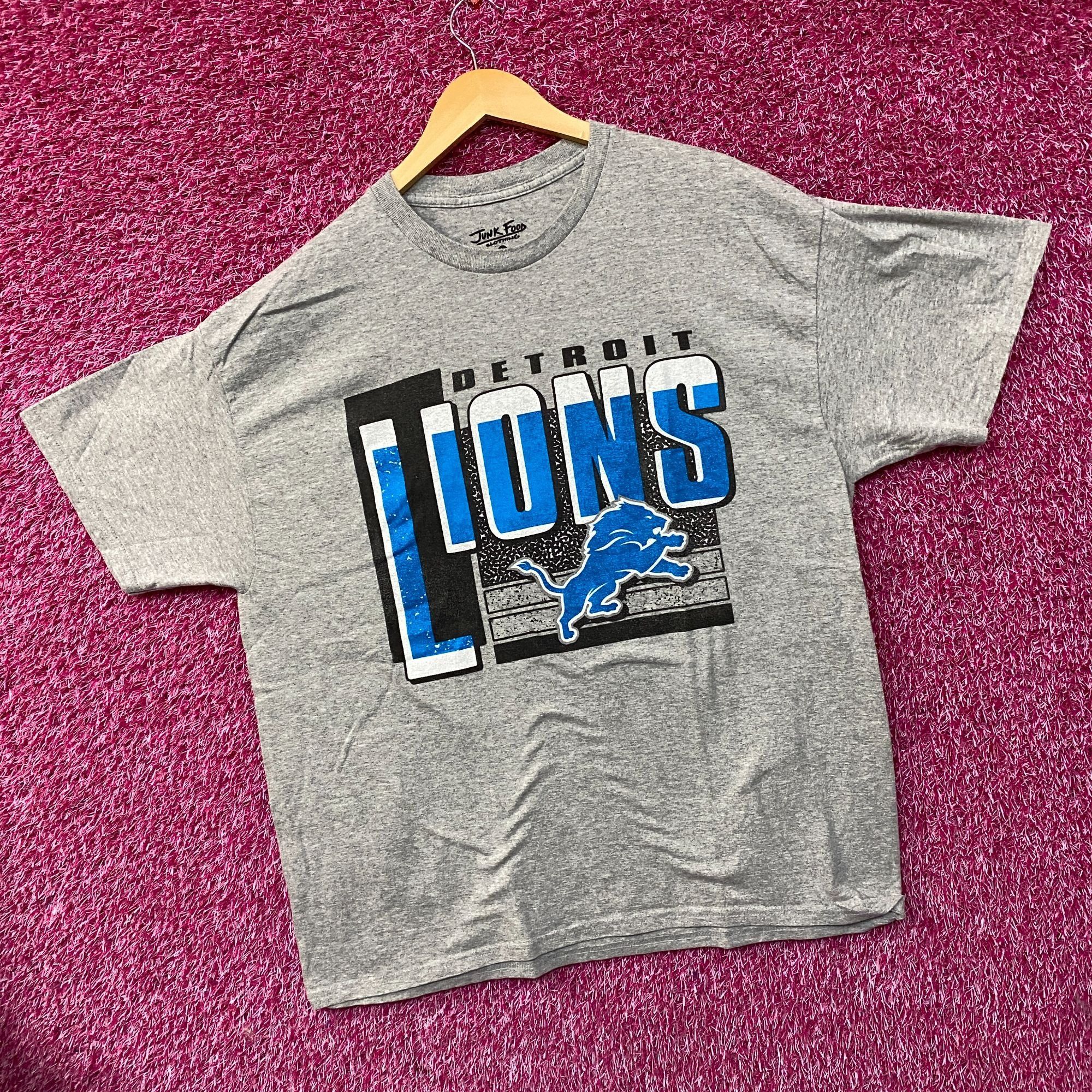 Junk Food Junk Food Clothing NFL Detroit Lions Complete T-Shirt Large Size US L / EU 52-54 / 3 - 3 Thumbnail