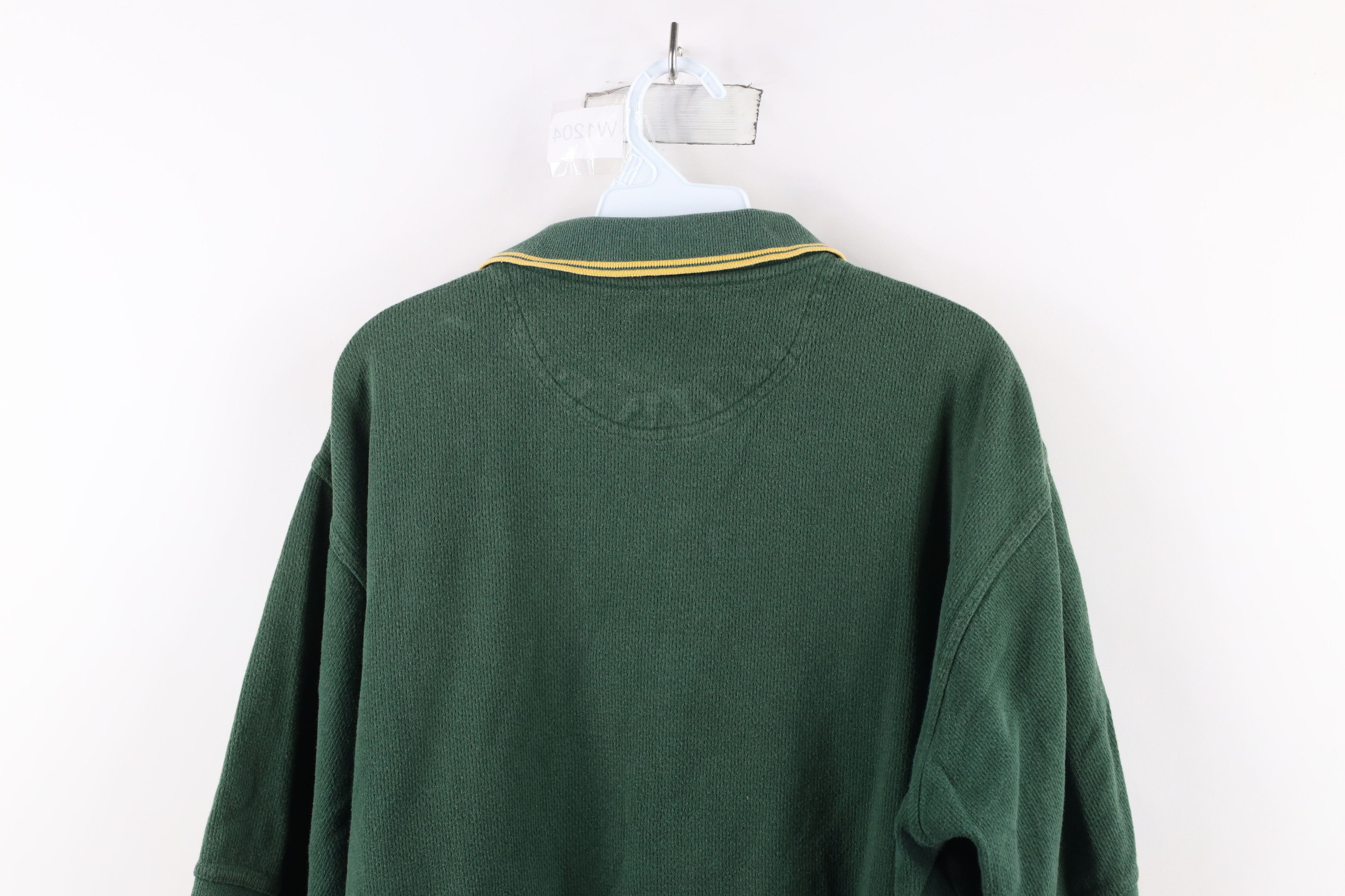 Vintage Vintage 90s Out Heavyweight Green Bay Packers Football Polo Size US XL / EU 56 / 4 - 7 Thumbnail