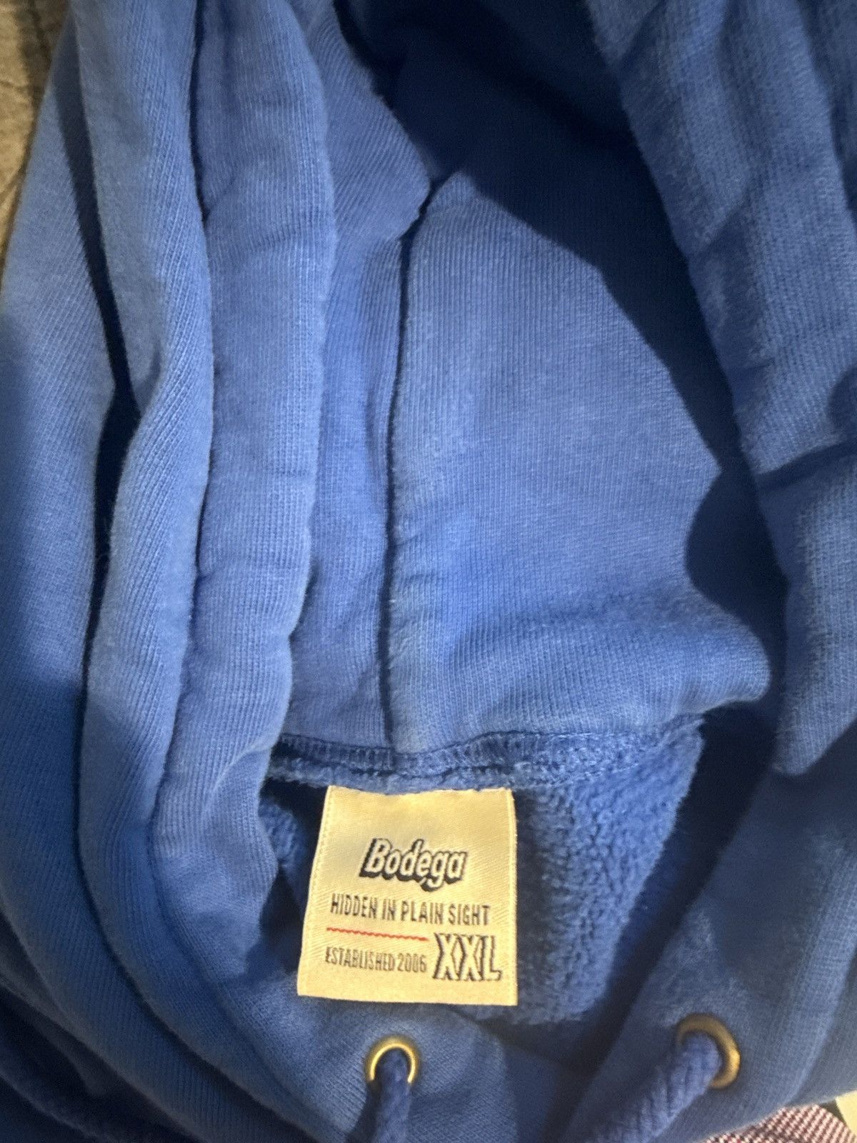 Bodega Bodega Blue hoodie Size US XXL / EU 58 / 5 - 3 Thumbnail