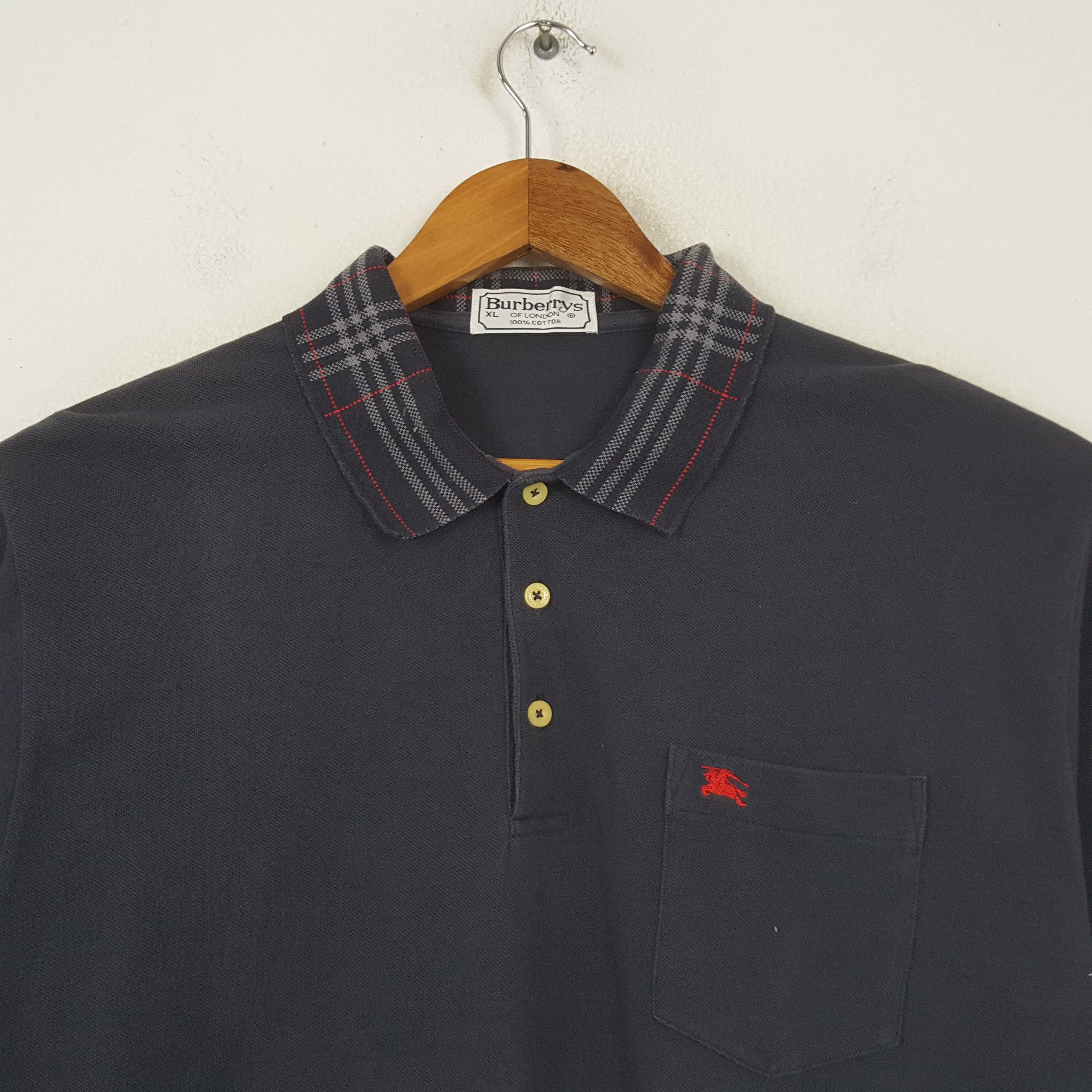 Burberry Vintage Burberry Of London Fashion Brand Shirt RR13 Size US L / EU 52-54 / 3 - 2 Thumbnail