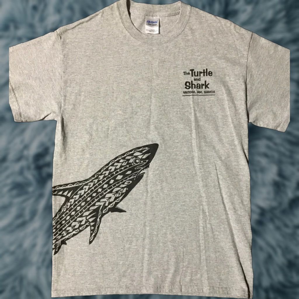 Vintage VINTAGE Turtle & Shark All Over Print Shirt M Gray / Gray M NS Size US M / EU 48-50 / 2 - 1 Thumbnail