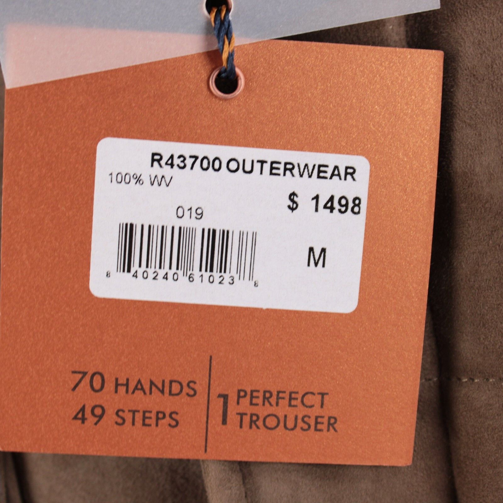 Zanella Zanella Jacket Size M US In Brown Wool & Suede Size US M / EU 48-50 / 2 - 4 Thumbnail