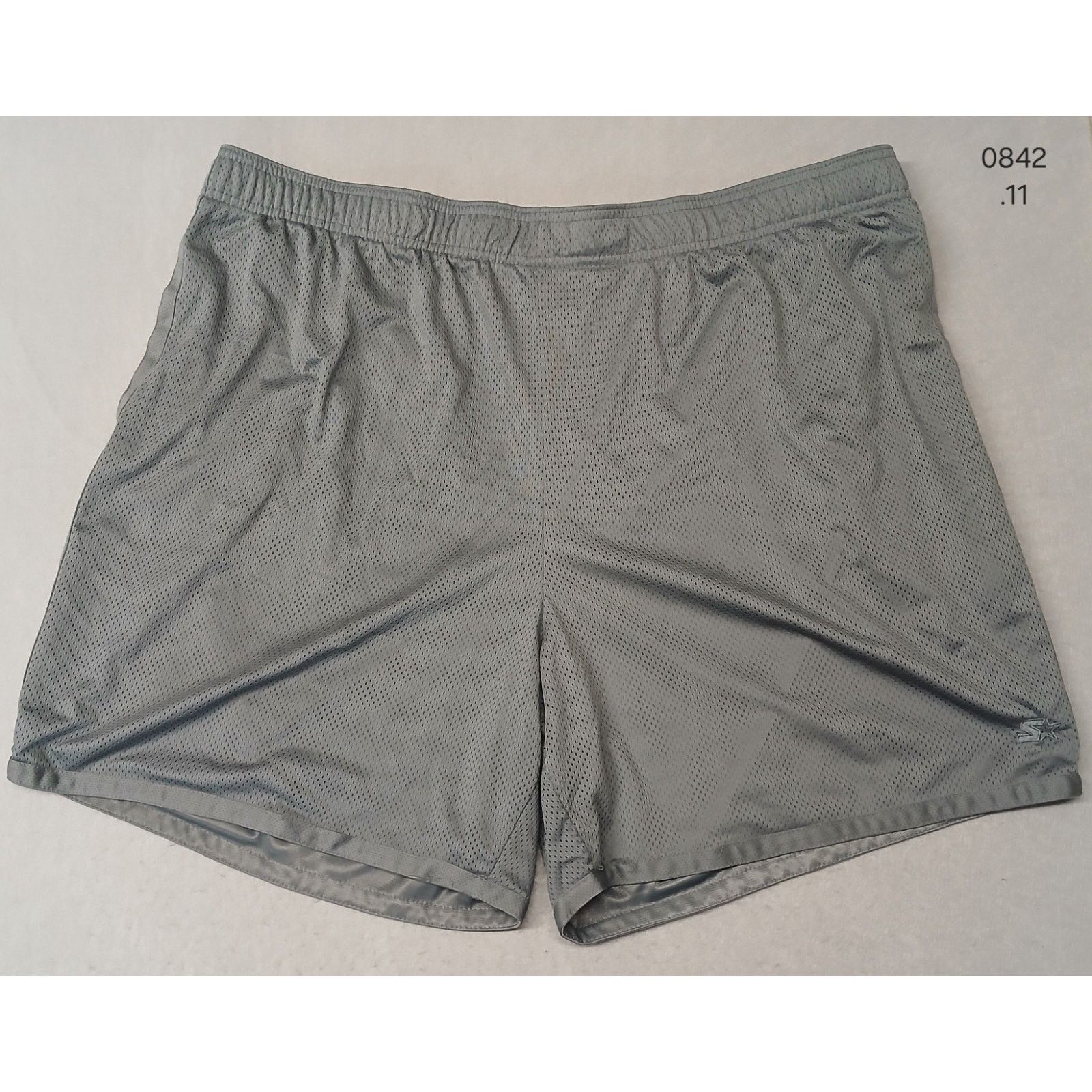 Starter Starter (3XL) Men's Gray Mesh Athletic Shorts Size US 42 / EU 58 - 1 Thumbnail
