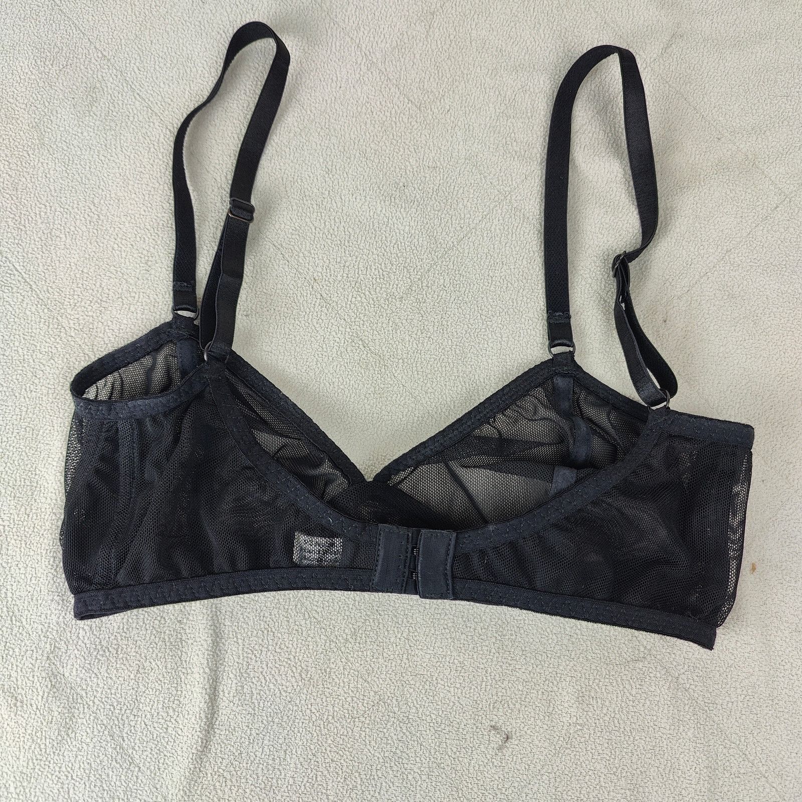 KYE Kye Intimates Form Bra Womens 1 30C 32B 34A Black Mesh Size ONE SIZE - 3 Thumbnail