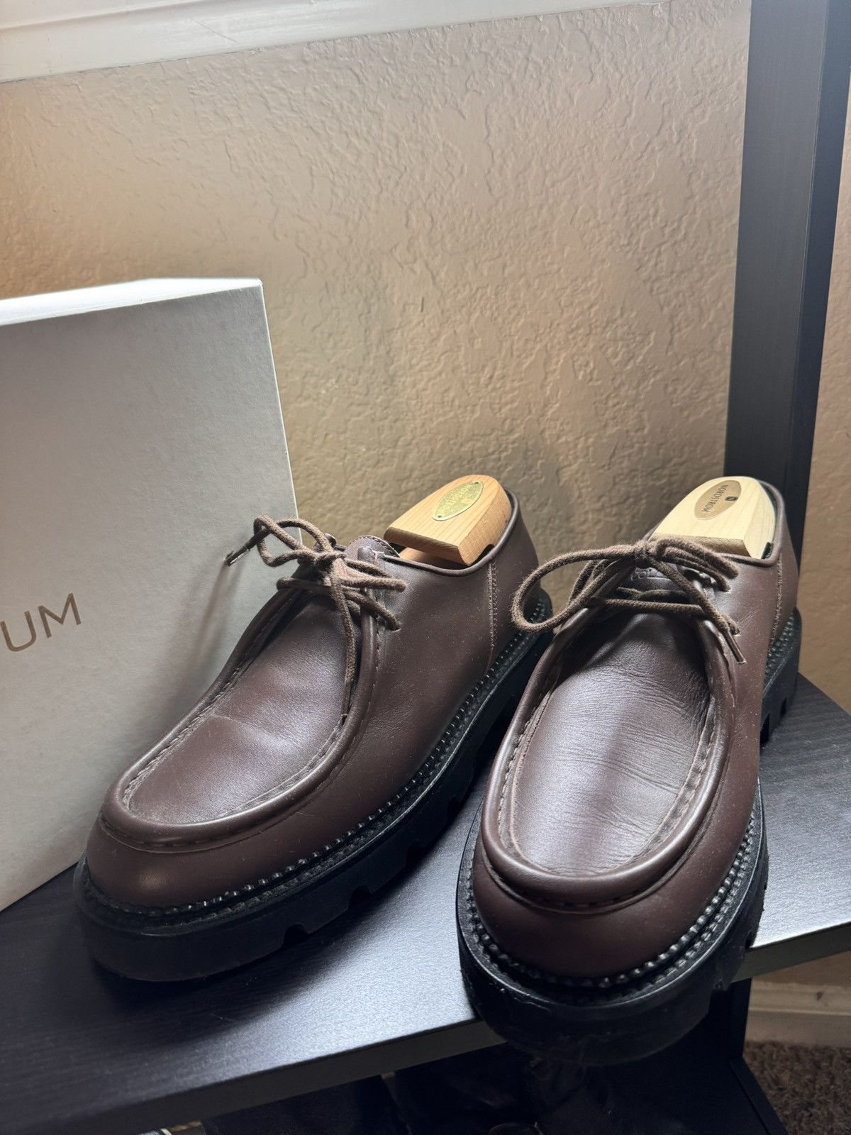 Collegium Moc-Toe Derby Colegium shoes Size US 8.5 / EU 41-42 - 2 Thumbnail
