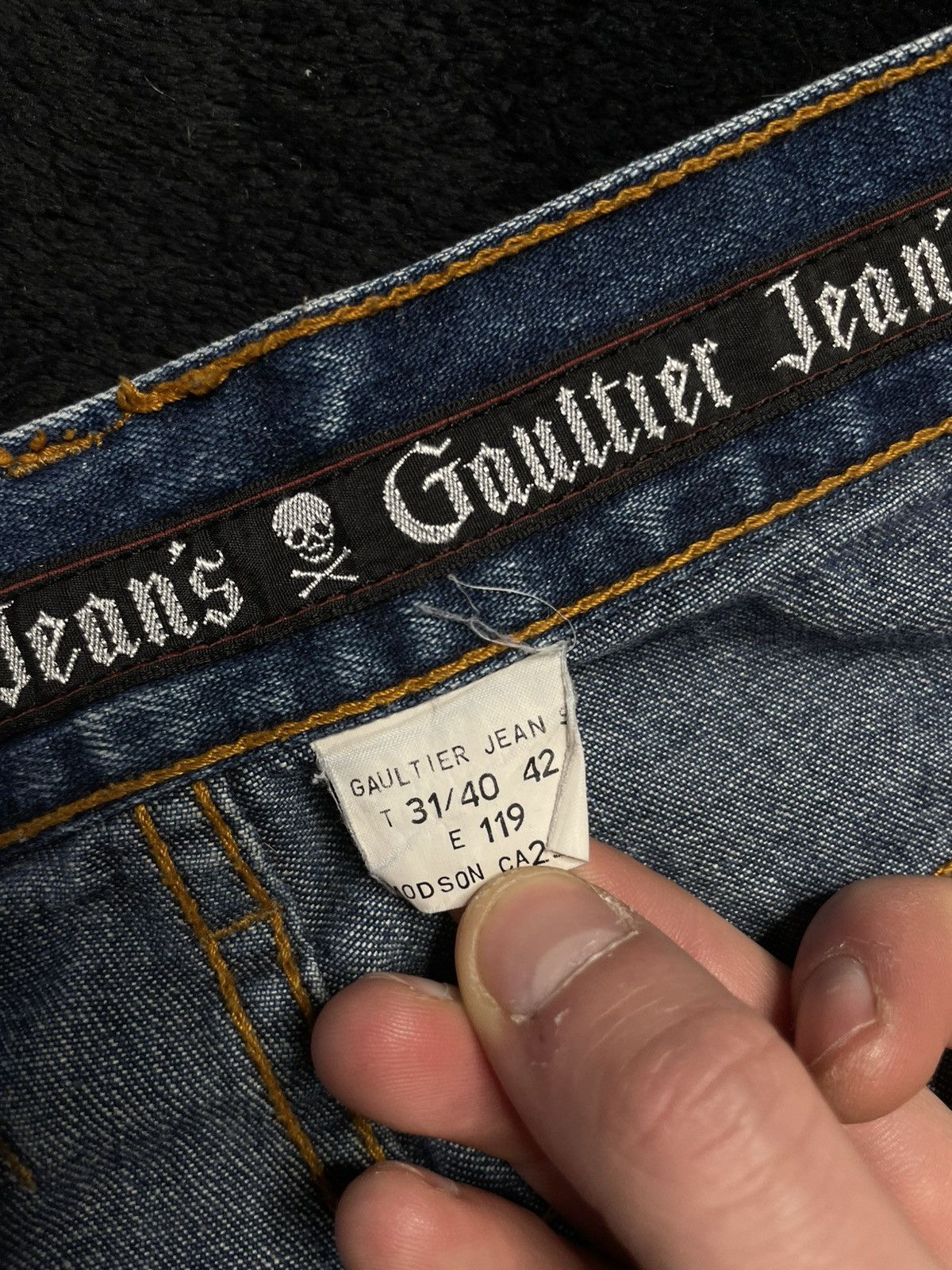 Jean Paul Gaultier Rare Jean Paul Gaultier Jeans Vintage 1997 Size 31 Size US 31 - 7 Thumbnail