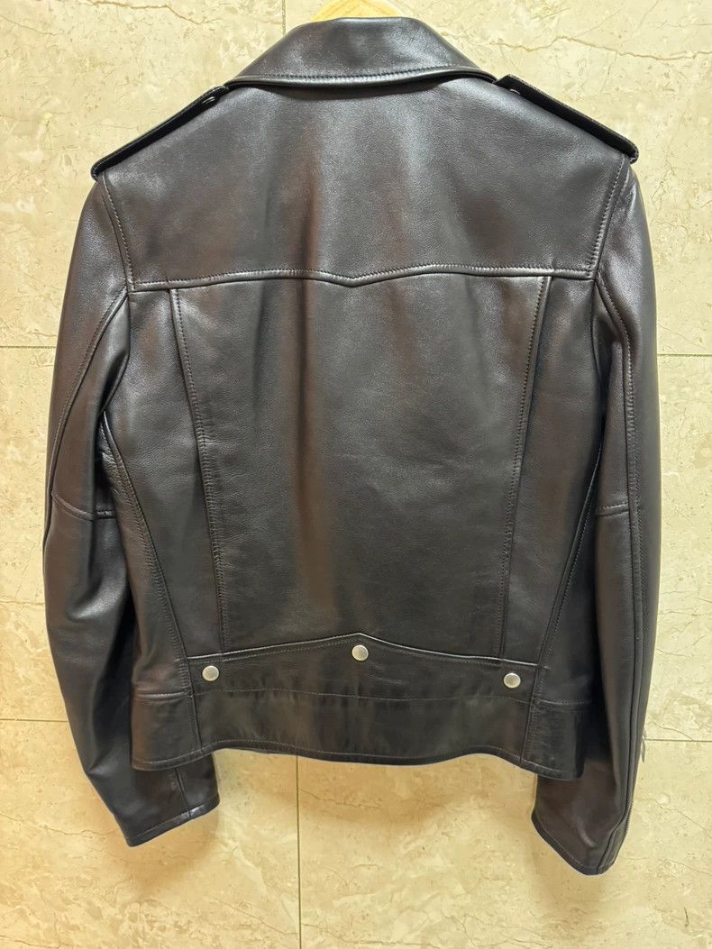Yves Saint Laurent Saint Laurent 16 FW L01 Locomotive Leather jacket 2502-Nex Size US M / EU 48-50 / 2 - 2 Thumbnail