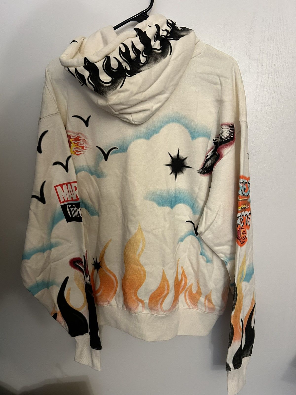 Civil Regime × Marvel Comics NWT Medium Sized Civil Regime Deadpool Airbrush Hoodie Size US M / EU 48-50 / 2 - 4 Thumbnail