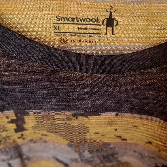 Vintage Smartwool Intraknit Thermal CRW Honey Gold Mountain Long Slv Size US XL / EU 56 / 4 - 5 Thumbnail
