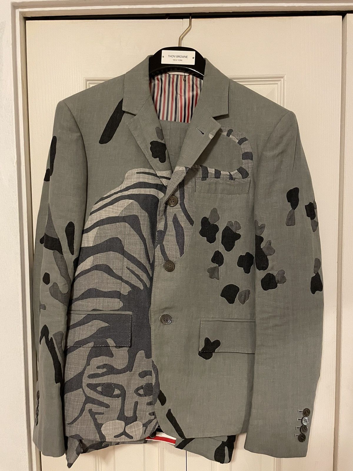 Thom Browne SS16 Runway Tiger Suit Size 40R - 1 Thumbnail