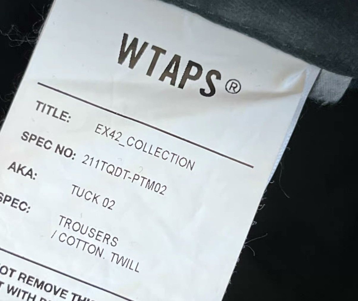 Wtaps WTAPS 21SS TUCK Double Pleat Twill Loose Casual Pants J16 Size US 34 / EU 50 - 8 Thumbnail