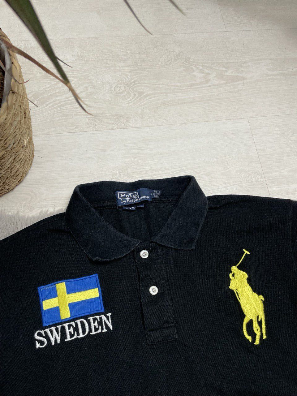 Polo Ralph Lauren × Vintage Polo Ralph Lauren Vintage Polos Sweden Big Center Pony Y2K Size US L / EU 52-54 / 3 - 6 Thumbnail
