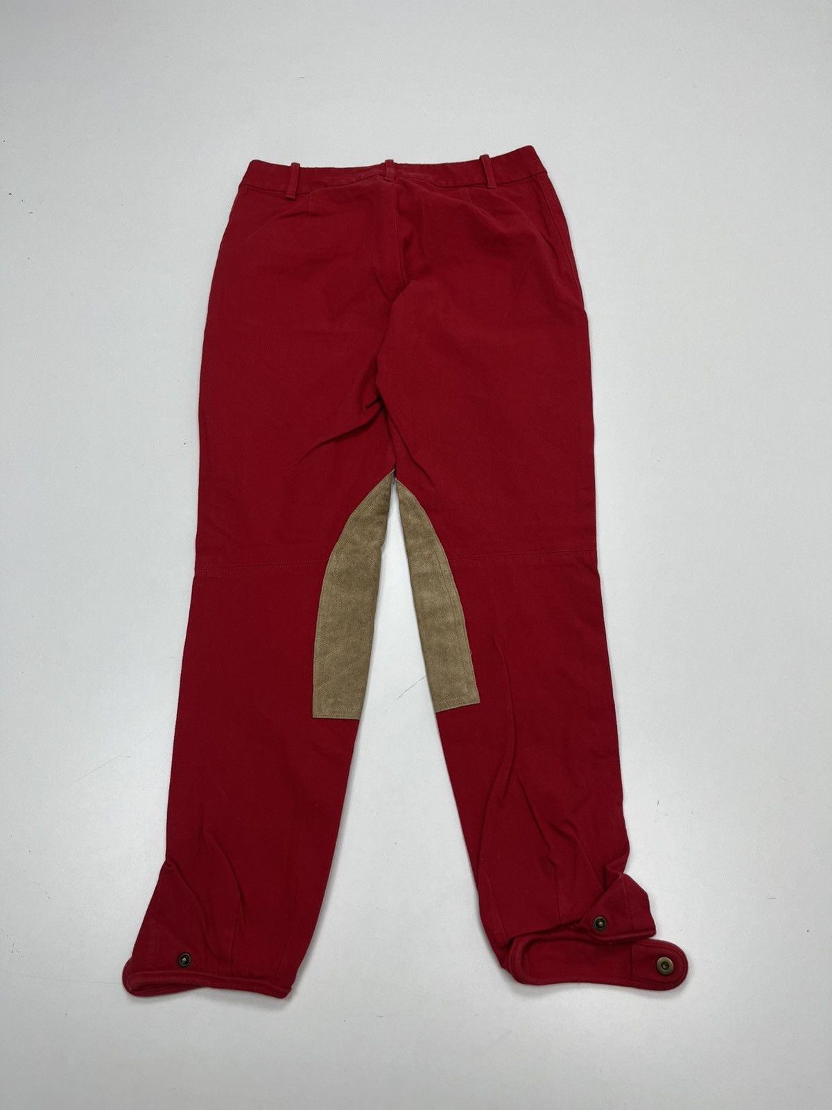 Ralph Lauren Ralph Lauren pants red vintage horse velvet rider Size 26" / US 2 / IT 38 - 6 Thumbnail