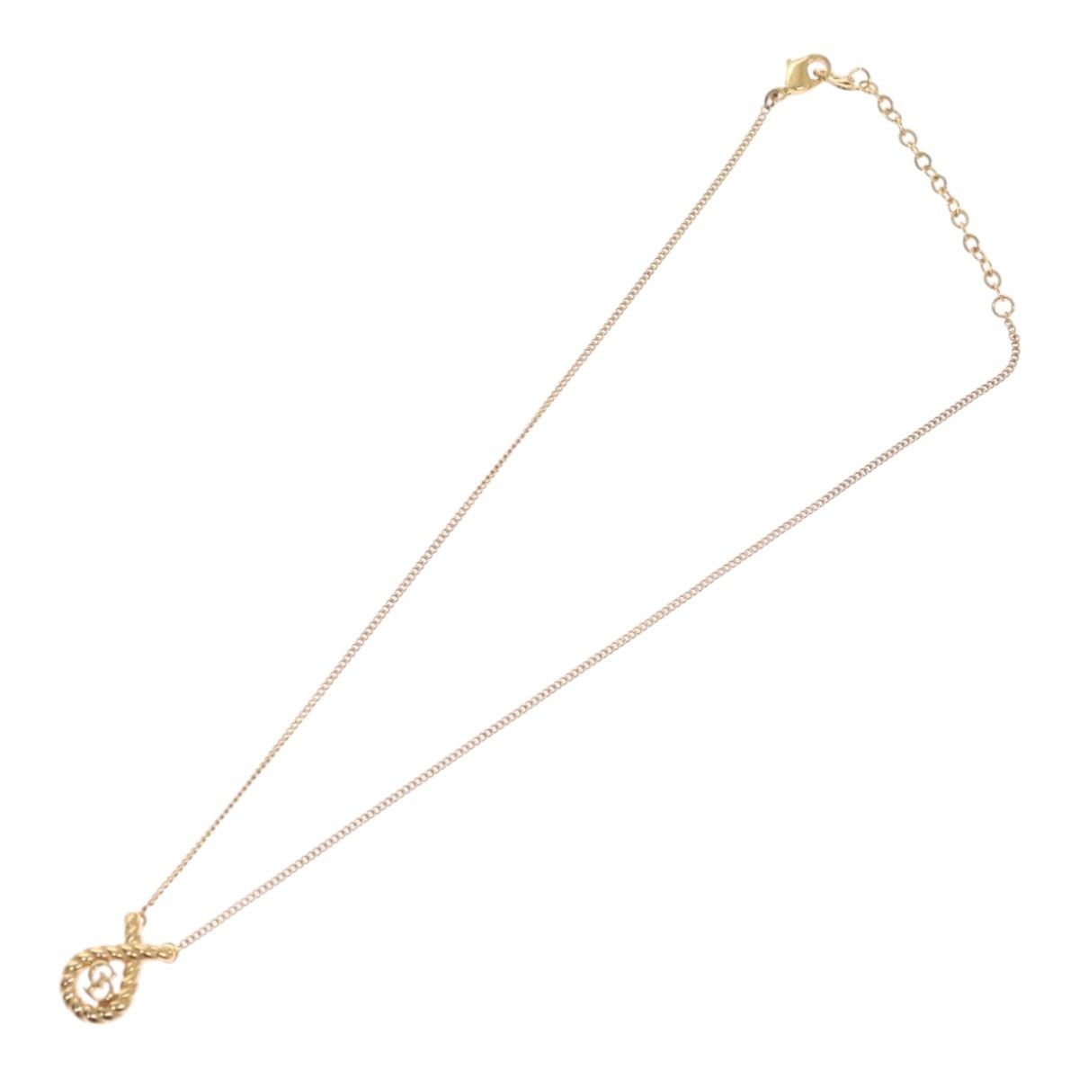 Dior Christian Dior Vintage CD Pendant Necklace Metal Size ONE SIZE - 1 Thumbnail