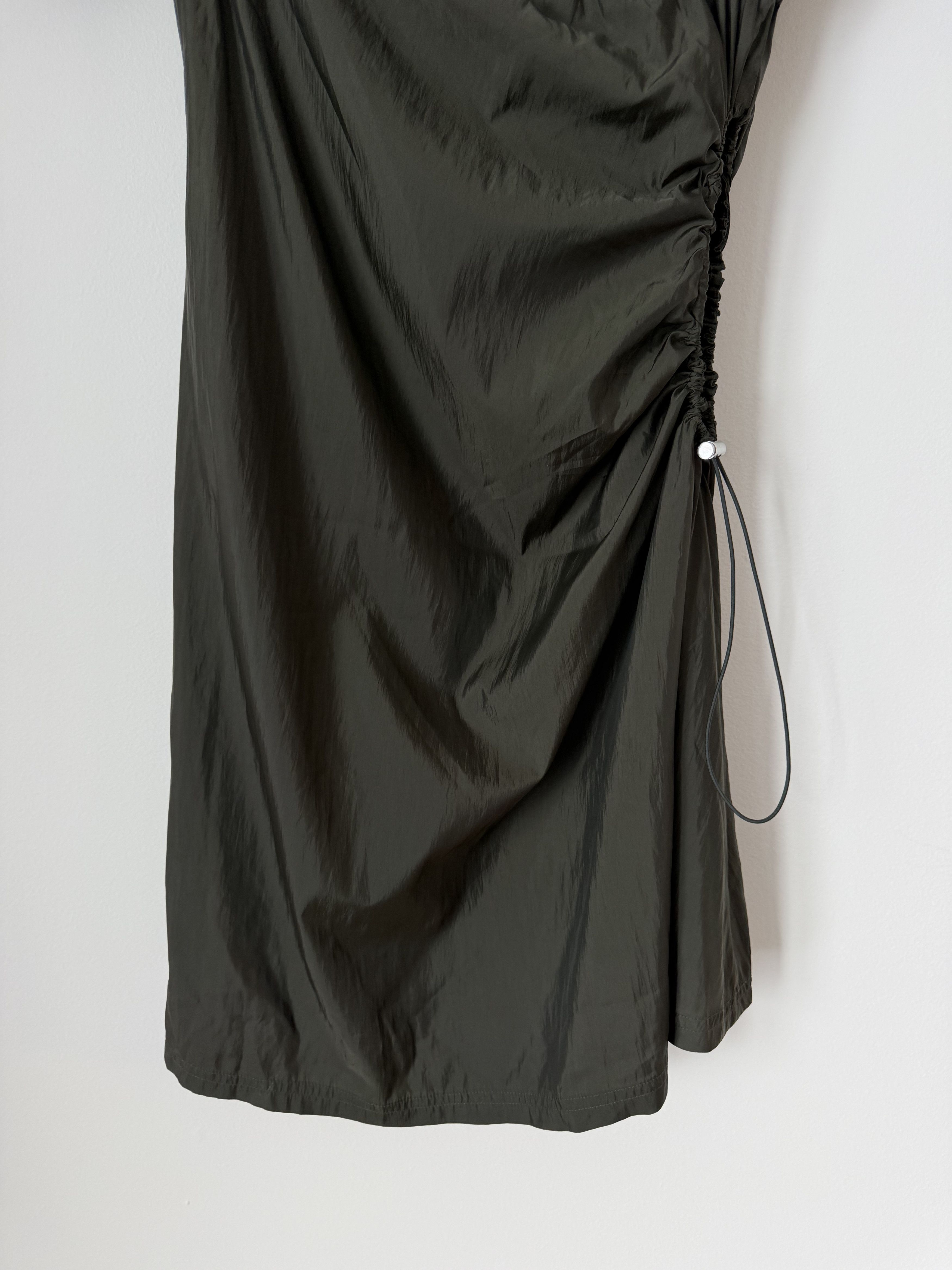 Heaven by Marc Jacobs Heaven by Marc Jacobs Off Shoulder Gathered Dress Dark Green Size S / US 4 / IT 40 - 8 Thumbnail
