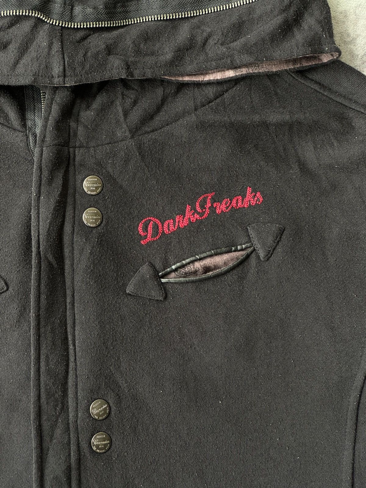 Japanese Brand In The Dark Punk Riot Poem Bono Jacket Hoodies Size US L / EU 52-54 / 3 - 4 Thumbnail