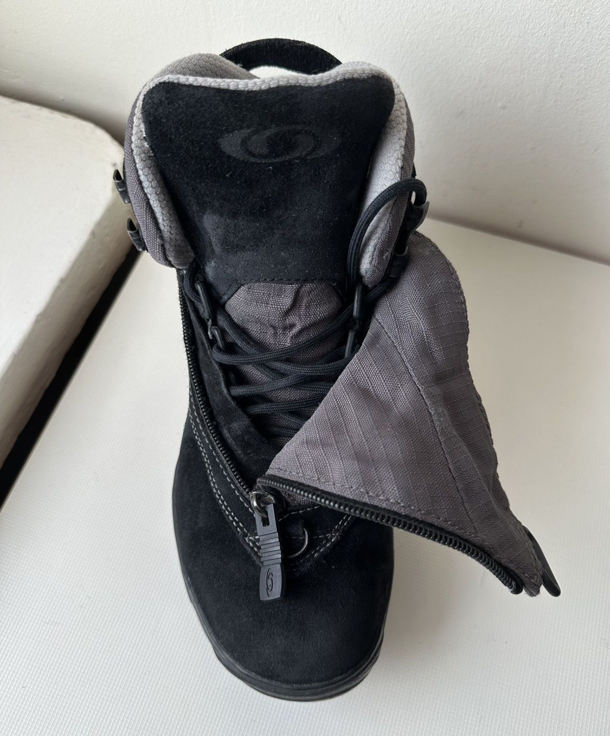 Salomon Salomon Adventure 7 GTX (2006) vintage black suede boots Size US 7 / IT 37 - 5 Thumbnail