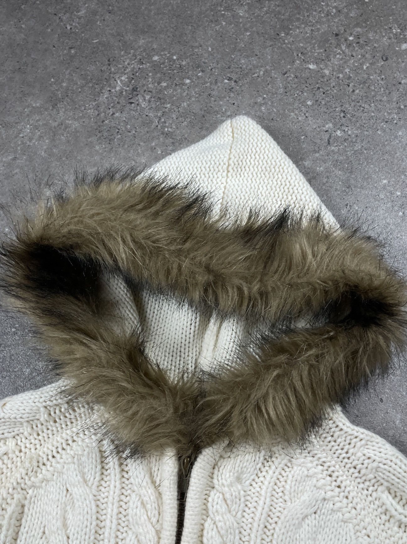 If Six Was Nine Vintage sweater Japanese Fur Hood Hoodie Ifsixwasnine Style Size L / US 10 / IT 46 - 2 Thumbnail